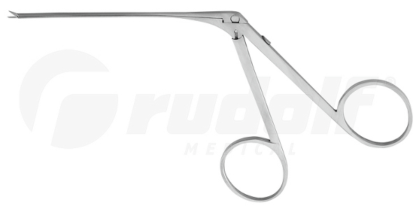 RU 7893-31/04 / Micro Ear Forceps, Straight, Shaft Length 8 cm - 3 1/4",