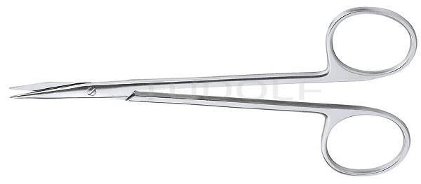 RU 1584-15 / Dissect. Scissors, Jameson-Werber, Fine, Cvd 15,0cm
/6"