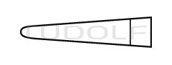 RU 6055-35 / Portaghi Crile-Wood, TC, Liscio, Retto 15cm
