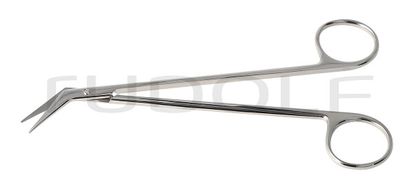 RU 1754-16HP / Forbice Vascolare De Bakey, 60°, Brillante 16,0 cm