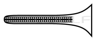 RU 3934-60 / Bulldogklemme Diethrich, Ger., At 4,7 cm, 10 mm