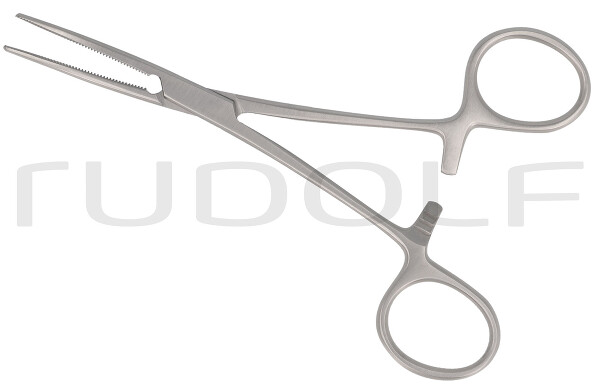 RU 3021-14 / Pinza Emostatica Pean, Delicata, Curva 14,0 cm