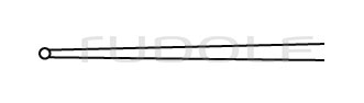 RU 8836-16T / Probes, Probe Pointed, Ti,Fig. 15 19,0 cm - 7 1/2"