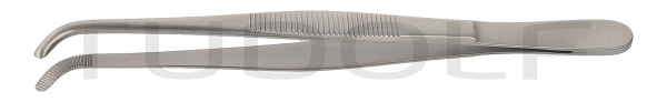 RU 4001-16 / Dressing Forceps Standard, Cvd. 16cm
, 6 1/4"
