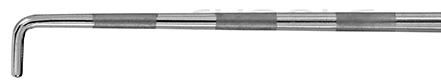 AT304-028 / Hakensonde; Ø5mm
; Graduiert; mit Festem Griff