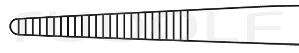 RU 3200-18 / Hemost. Fcps Adson, Str. 18,5 cm, 7,25"