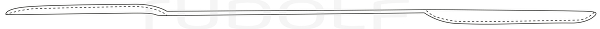 RU 6364-03 / Spatule Tissu, Largeur 15/18 mm, 18 cm
