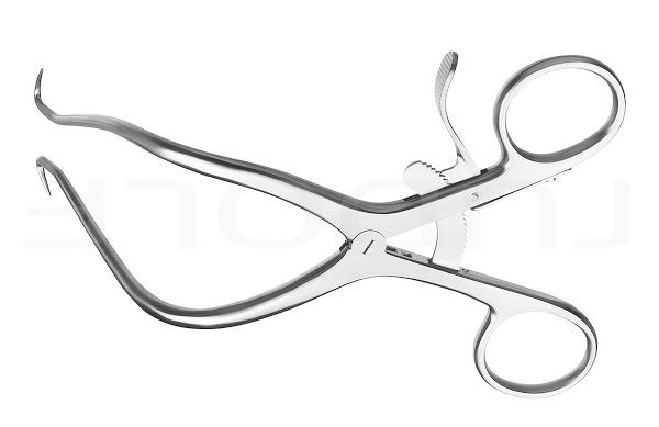 RU 4768-17 / De Bakey Retractor, 17 cm
