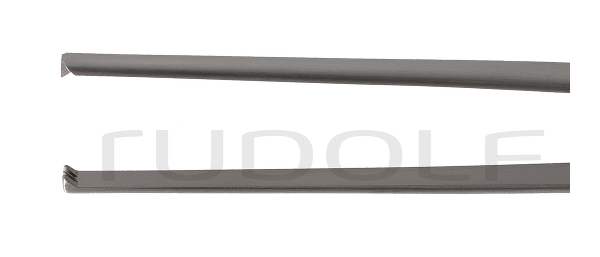 RU 4102-25 / Tissue Fcps., Standard, Str., 2x3 T. 25 cm, 10"