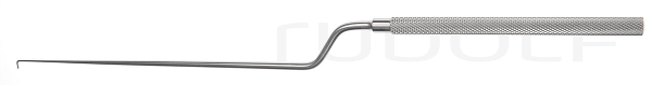 RU 8842-03 / Nervhaken, 90° 24 cm, 3 mm