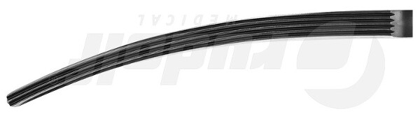 RU 3274-24 / Pinza Hemostática Crafoord-Sellors, Poco Curva, 24 cm