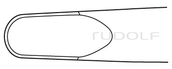 RU 5580-17 / Pinza Sgorbia Luer, Retta,