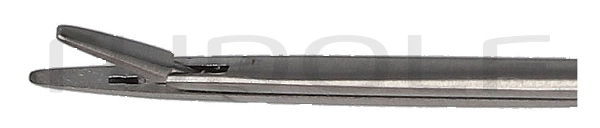 RU 7893-09/04 / Mikro-Ohrzängchen, Gerade, Glattes Maul, Schaftlänge 8 cm,