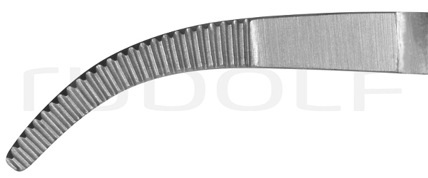 RU 3201-18 / Hemost. Fcps Adson, Cvd. 18,5 cm, 7,25"