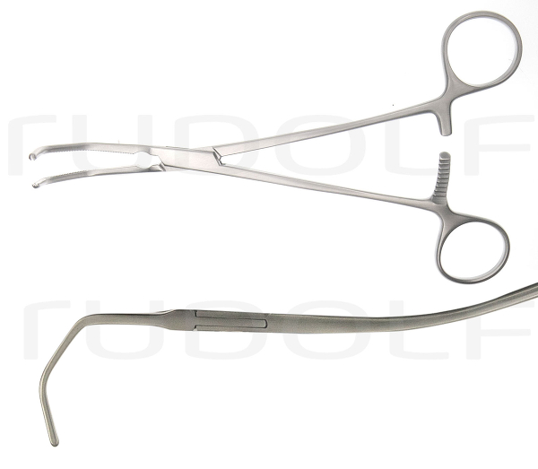 RU 7640-20 / Satinsky/De Bakey Clamp, 20 cm