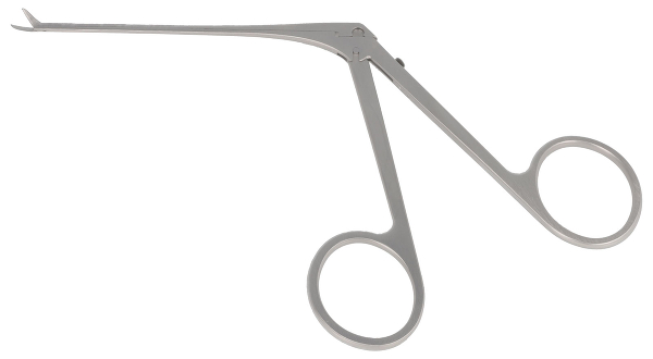 RU 7892-14 / Micro Ear Scissors Bellucci, Curved Left, Shaft Length 8 cm - 3 1/4",