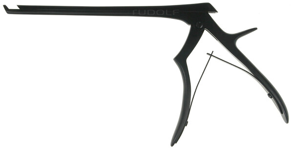 RU 6457-04C / Rongeur Kerrison, Cutting Upwards 40° Standard, Ceramic Coated, 18cm, 7", 4mm