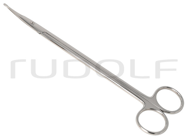 RU 2497-22HP / Forbice P. Preparazione Strully, Bottonuta, 22 cm, Lucida
