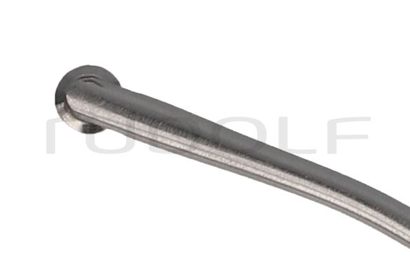 RU 7906-01/01 / Rollmesser Schuknecht, Parallel zum Schaft, 16 cm,