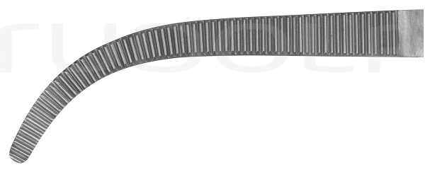RU 3303-20 / Ligature Fcps Heiss, Cvd. 20 cm, 8"