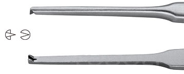RU 4170-18 / Pinza Chirurgica Gerald, Retta, 1x2D 17,5 cm