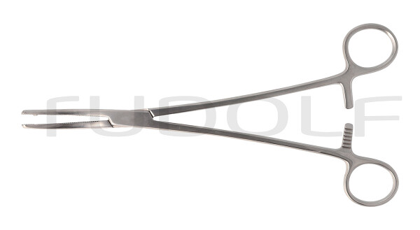 RU 3384-23 / Pinza Per Parametrio Heaney, Curva, 1D 23,0 cm