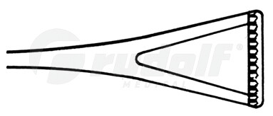 RU 6520-18 / Pince À Préhens. Intestinale Duval, 18 cm