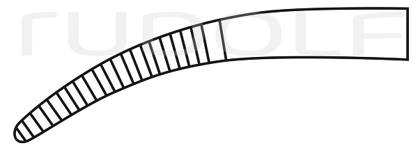 RU 3091-14 / Pinza Emostatica Providence, Curva, 14.5 cm - 5 3/4"