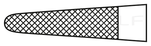 RU 6065-17 / Needle Holder Mathieu, TC, Str. 17cm
, 6 3/4"