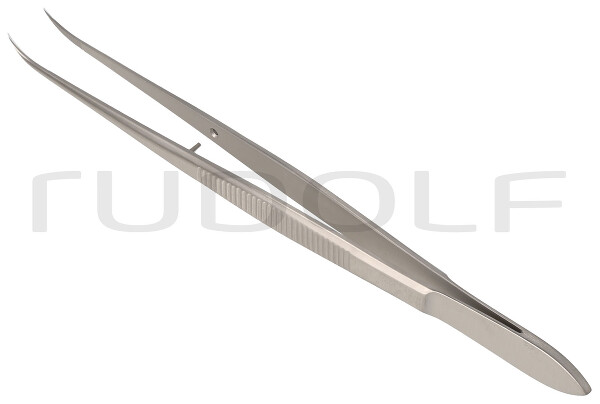 RU 4270-15 / Pinza Per Microscopio, Curva 14,5 cm