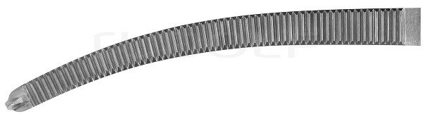 RU 3011-20 / Pinza Emost. Ochsner-Kocher, Curva, 1x2D 20,0 cm