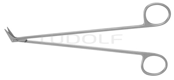 RU 1762-19 / Forbice Hegemann-Diethrich 17,5 cm, 60°