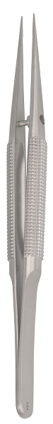 RU 4068-12 / Mikro-Pinzette, ger. Fadenplatte 6x0,4 mm, 12,0 cm