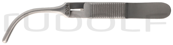 RU 7587-08 / De Bakey Atrauma Bulldog Clamp, Cvd, (L) 8.5 cm - 3 1/4"