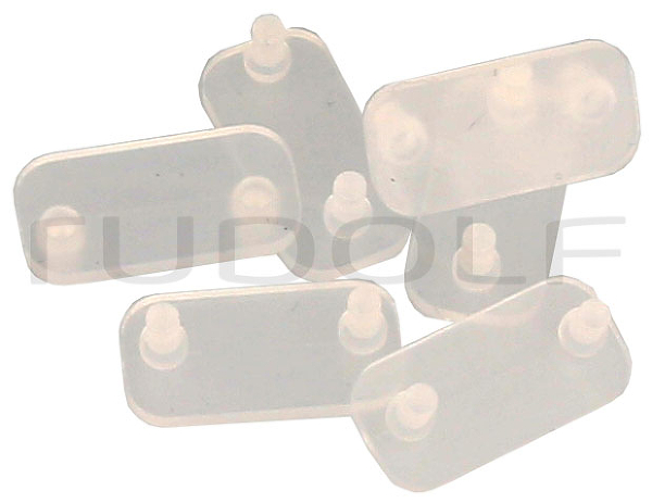 RU 8384-99 / Silicone Inserts, 1 Pair, F. Davis-Boyle Mouth Gags RU 8384-10 + RU 8384-14 and Sets RU 8384-00 + RU 8384-50