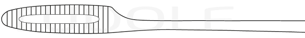 RU 3874-28 / Polyp.+Dressing Fcps Sims-Maier, Str. 28 cm, 11"