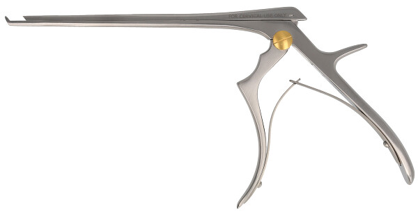 RU 6457-53 / Rongeur Kerrison, Cutting Upwards 40° Standard, Thin Foot Plate, 18cm, 7", 3mm