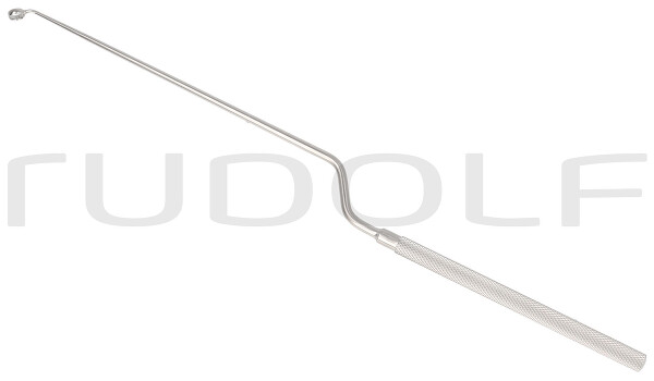 RU 8846-63 / Micro Curette, 45°Down 24 cm - 9 1/2", Ø 5 mm