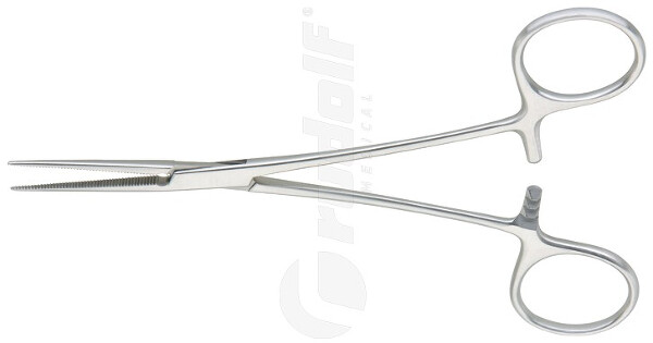RU 3078-14 / Pinza Emostatica Coller-Crile, Retta 14,0 cm
