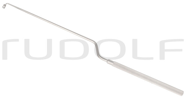 RU 8846-23 / Micro Curette, 90°Down Curved 24 cm - 9 1/2", Ø 5 mm