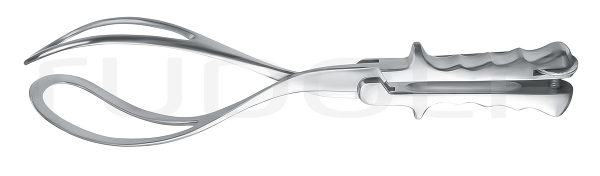 RU 7466-38 / Forceps Obstétrique Elliot, 38 cm