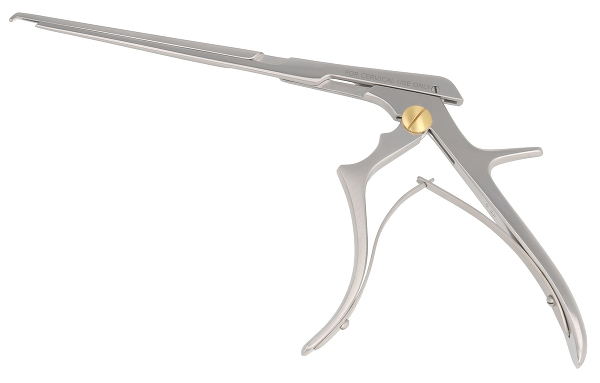 RU 6449-52 / Pince Emporte-Pièce Kerrison, Coupant V. Le Bas 40°, Stand., Pied Plat, 18cm
, 2mm
