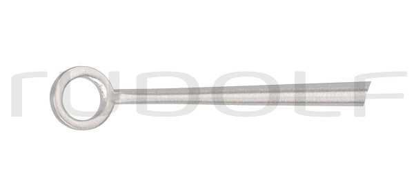 RU 7903-03 / Cureta Buck, Fig. 3,Curva, Roma, I Ø 2.7 mm, E Ø 4.1 mm, 14.5 cm - 5 3/4"