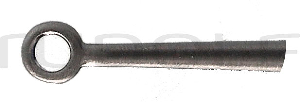 RU 7903-10 / Curette Buck, Figure 0,Curved, Blunt, I Ø 1.5 mm, O Ø 2.7 mm, 14.5 cm - 5 3/4"