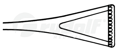 RU 6520-18 / Darmfasszange Duval, 18 cm