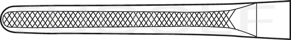 RU 3686-15 / Tubing Fcps W. Safety Guard 15 cm, 6"