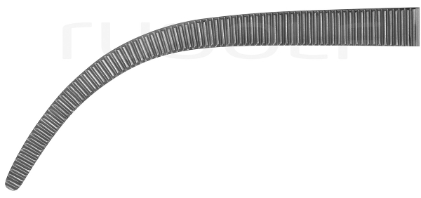 RU 3294-27 / Ligature Fcps Overholt-Geissendörfer, Cvd 27 cm, 10,5"
