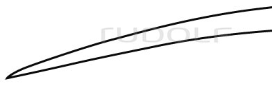 RU 5325-13 / Scalpello Smith-Petersen, Curvo 20,5cm, 13mm