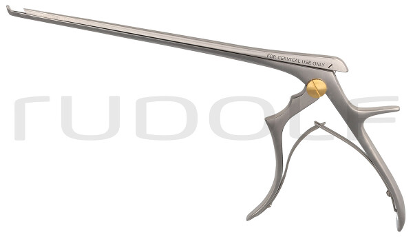 RU 6453-53 / Rongeur Kerrison, Cutting Upwards 40° Standard, Thin Foot Plate, 20cm, 8", 3mm