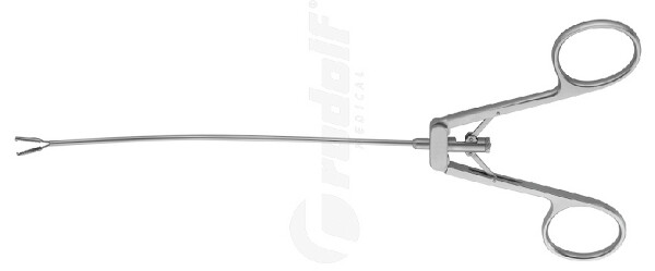 RU 5827-35 / Tendon Passing Forceps. Kleinert-Kutz Slightly Curved, 20,0cm /8"